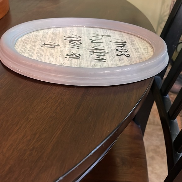 “It is well with my soul” wall decor - Picture 3 of 3